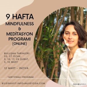 Hande Akmehmetoğlu ile 9 Haftalık Mindfulness Programı